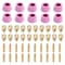 Amico Electric 50 Plasma Cutter Consumables, 20-Nozzles 20-Electrodes 10-Ceramic Cups for CUT-50 CUT-55M CTS-200. CUT50-G50 - alternate 1